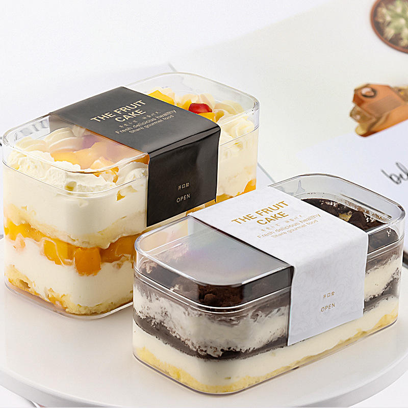 RECTANGLE ACRYLIC BOX 450 ML