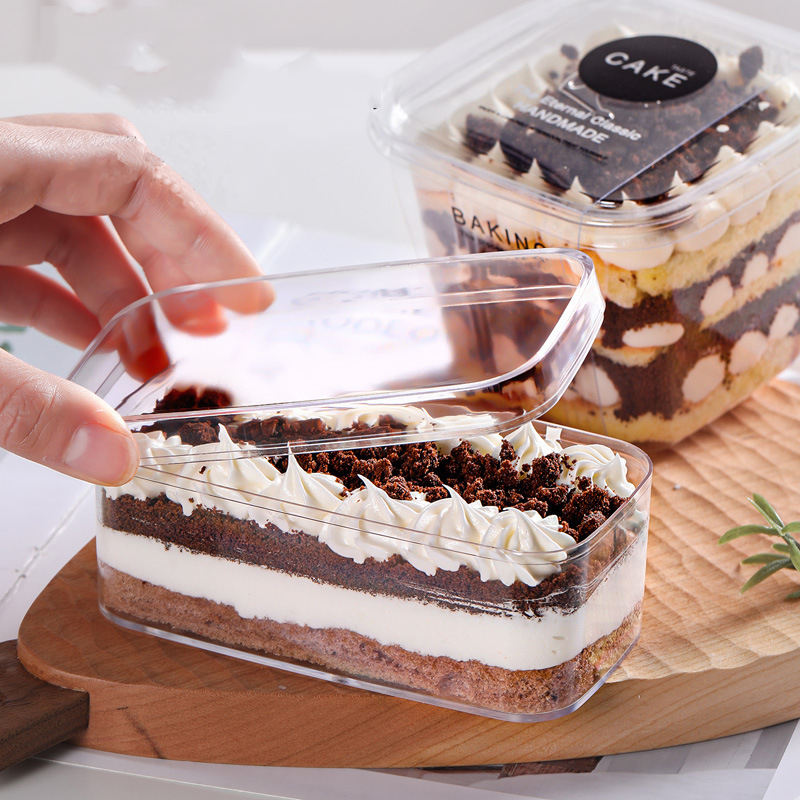 RECTANGLE ACRYLIC BOX 450 ML