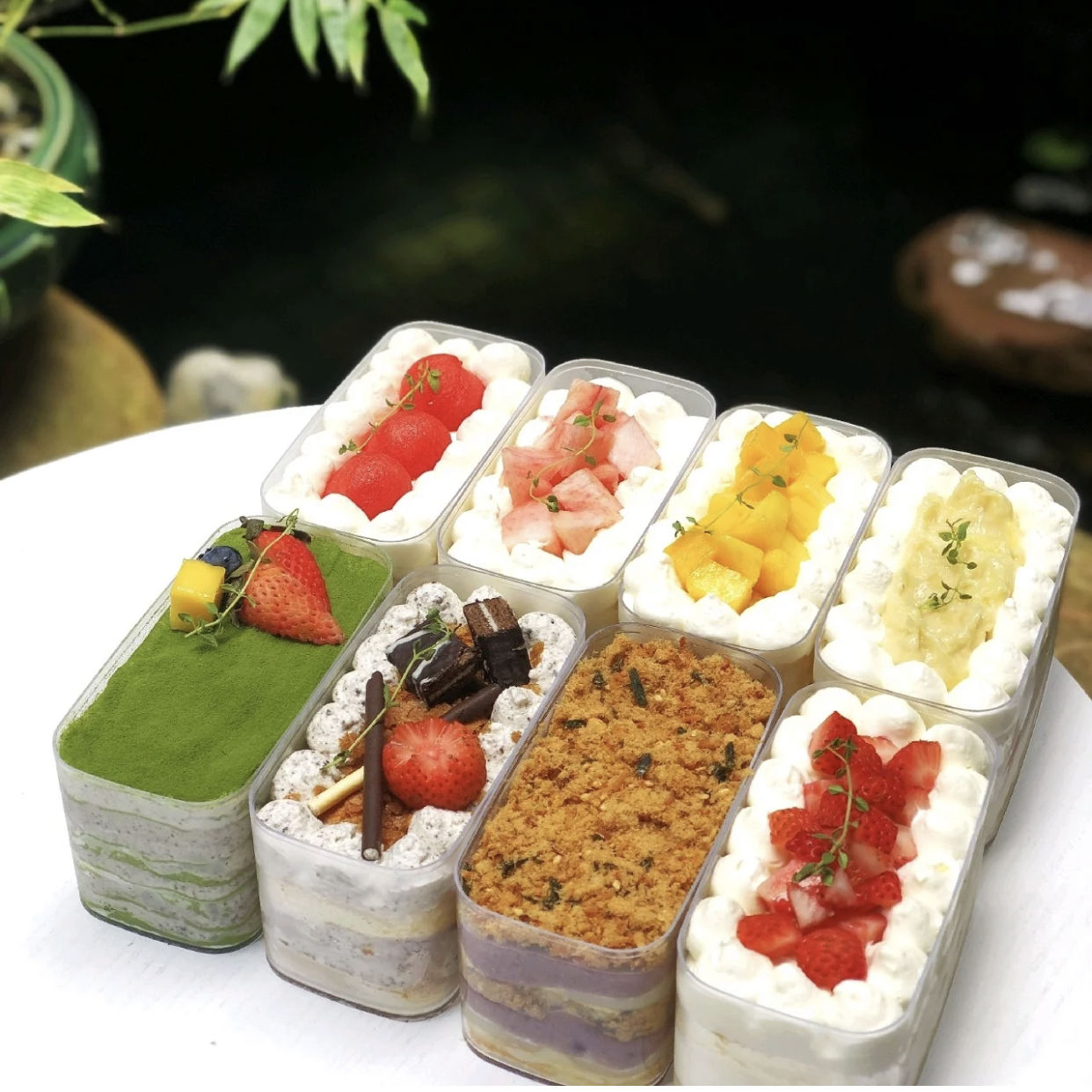 RECTANGLE ACRYLIC BOX 450 ML