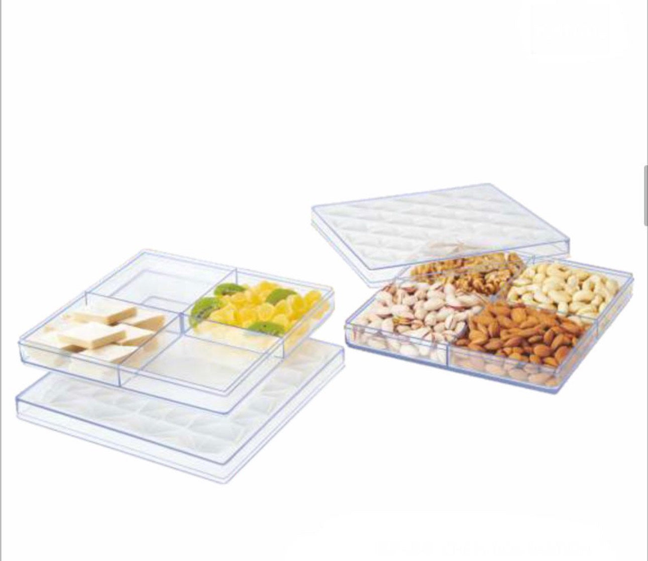 SQUARE PARTITION ACRYLIC BOX