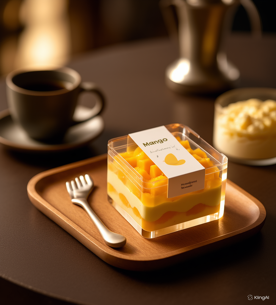 SQUARE ACRYLIC BOX 300 ML