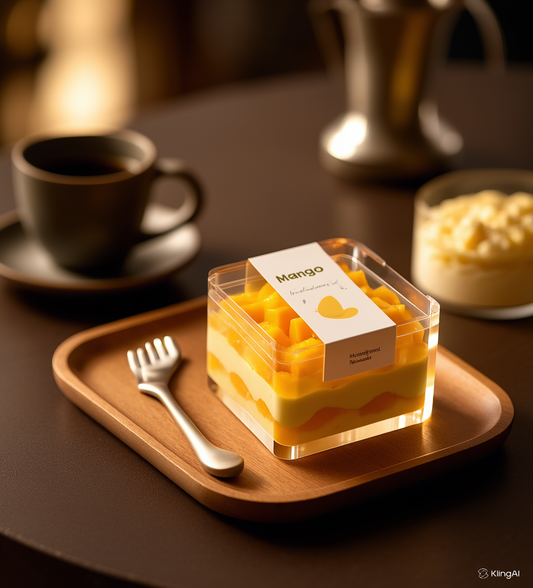 SQUARE ACRYLIC BOX 300 ML