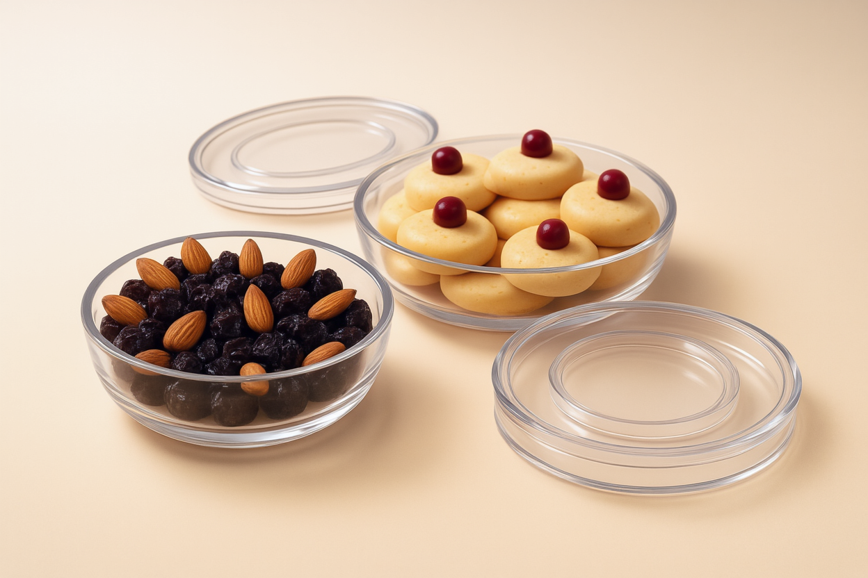 ROUND ACRYLIC BOX 700 ML