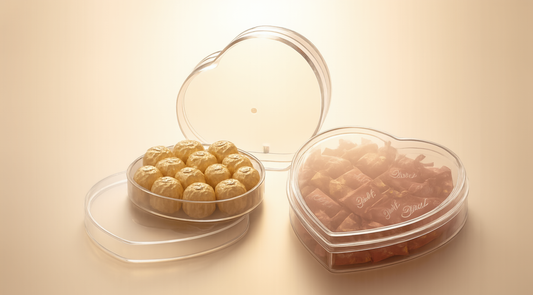 MEDIUM HEART ACRYLIC BOX