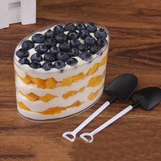 OVAL MINI ACRYLIC DESSERT BOX