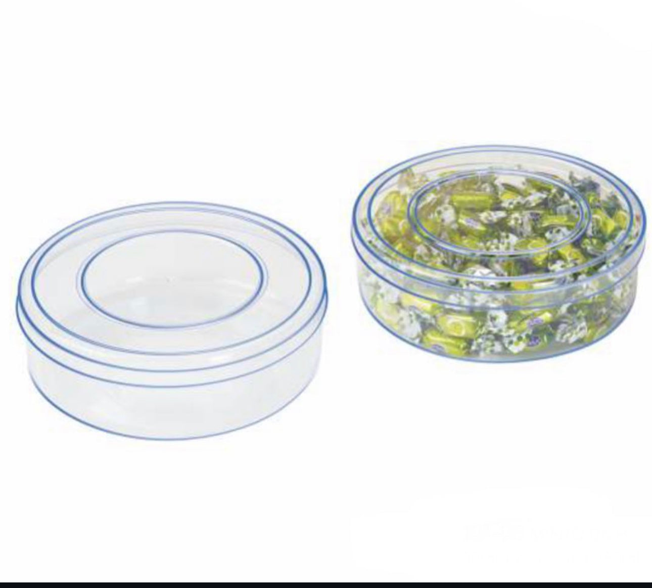 ROUND ACRYLIC BOX 950 ML