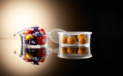 ROUND ACRYLIC BOX 65O ML